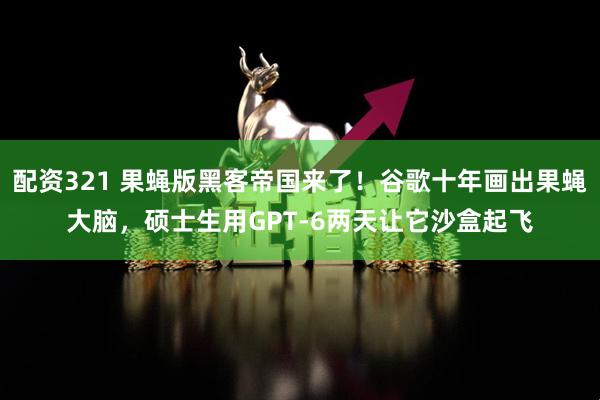 配资321 果蝇版黑客帝国来了！谷歌十年画出果蝇大脑，硕士生用GPT-6两天让它沙盒起飞